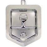 Polished Stainless Steel Single Point T Handle Latch