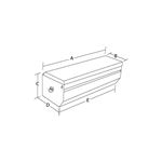 Aluminium Allpursose Chest 19 H x 54 W x 20 D-2