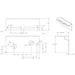 8891007 Mounting Bracket Drawing