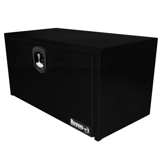 Black Steel Underbody Tool Box with 3Point Latch 2