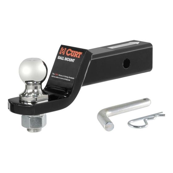 CURT Hitch 2 IN Loaded Ball Mount Kit