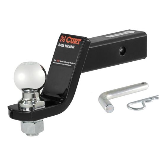 CURT Hitch 2 IN Loaded Ball Mount Kit